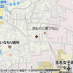 熊本県玉名市立願寺16周辺の地図