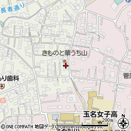熊本県玉名市立願寺12周辺の地図