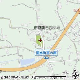 熊本県菊池市泗水町吉富3136周辺の地図