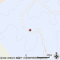 大分県豊後大野市三重町内山2443周辺の地図