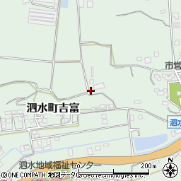 熊本県菊池市泗水町吉富3094周辺の地図