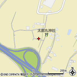 熊本県熊本市北区植木町今藤644周辺の地図
