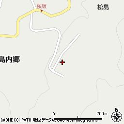 長崎県西海市大瀬戸町松島内郷1945周辺の地図