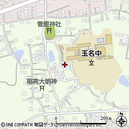 熊本県玉名市中尾403周辺の地図
