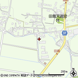 熊本県菊池市泗水町田島211周辺の地図