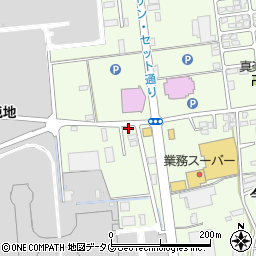 大村ボクサ　フィットネスジム周辺の地図