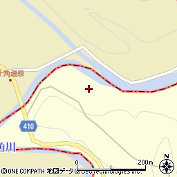 大分県豊後大野市緒方町木野1338周辺の地図