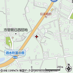 熊本県菊池市泗水町吉富2252周辺の地図