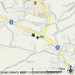 熊本県熊本市北区植木町内1115-3周辺の地図