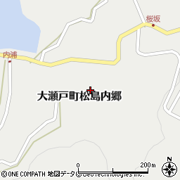 長崎県西海市大瀬戸町松島内郷2024周辺の地図