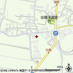 熊本県菊池市泗水町田島207周辺の地図