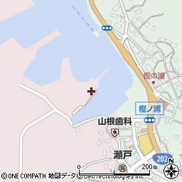 長崎県西海市大瀬戸町瀬戸福島郷1510周辺の地図