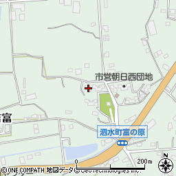 熊本県菊池市泗水町吉富3135周辺の地図