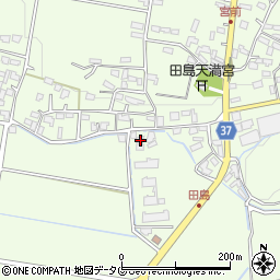 熊本県菊池市泗水町田島209周辺の地図