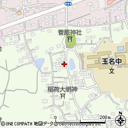 熊本県玉名市中尾248-4周辺の地図