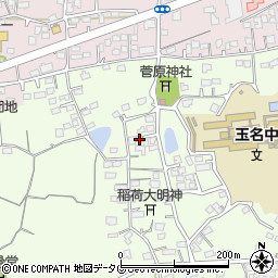 熊本県玉名市中尾248-8周辺の地図