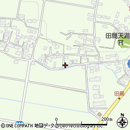 熊本県菊池市泗水町田島1883周辺の地図