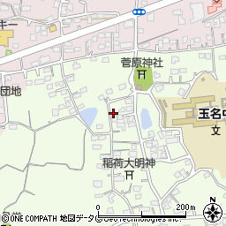 熊本県玉名市中尾252周辺の地図