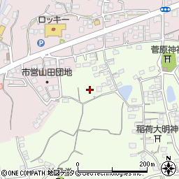 熊本県玉名市中尾47周辺の地図