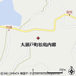 長崎県西海市大瀬戸町松島内郷2012-4周辺の地図
