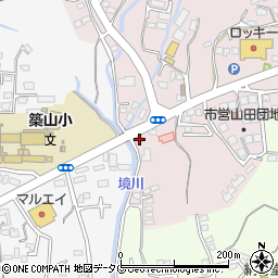 熊本県玉名市山田2229周辺の地図