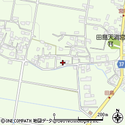 熊本県菊池市泗水町田島1885周辺の地図
