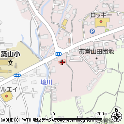 熊本県玉名市山田2203周辺の地図