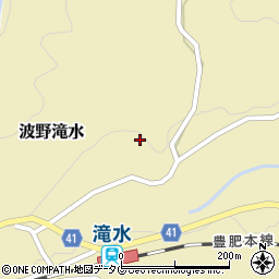 熊本県阿蘇市波野大字滝水237周辺の地図