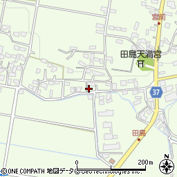熊本県菊池市泗水町田島1887周辺の地図