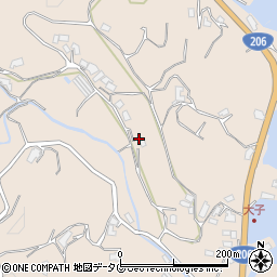 長崎県長崎市琴海形上町1196周辺の地図