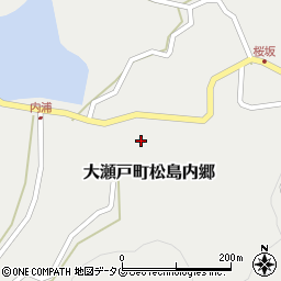 長崎県西海市大瀬戸町松島内郷2012周辺の地図