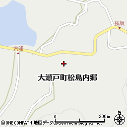 長崎県西海市大瀬戸町松島内郷2012周辺の地図