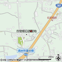 熊本県菊池市泗水町吉富3146周辺の地図