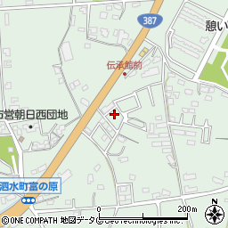 熊本県菊池市泗水町吉富2251周辺の地図