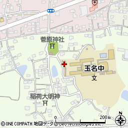 熊本県玉名市中尾397周辺の地図