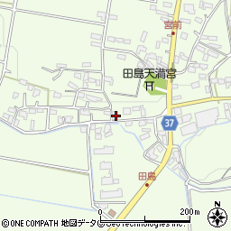 熊本県菊池市泗水町田島1892周辺の地図