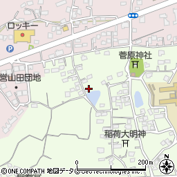 熊本県玉名市中尾317周辺の地図