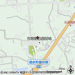 熊本県菊池市泗水町吉富3159周辺の地図