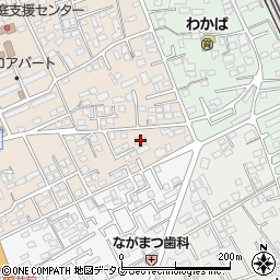 カルディア田崎周辺の地図