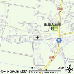 熊本県菊池市泗水町田島1897周辺の地図