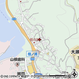 長崎県西海市大瀬戸町瀬戸樫浦郷2450周辺の地図