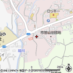 熊本県玉名市山田2198周辺の地図
