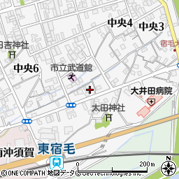高知県宿毛市中央5丁目6周辺の地図
