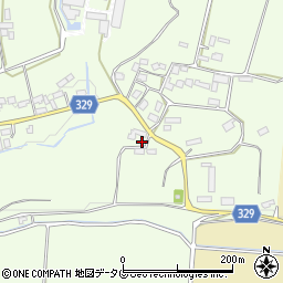 熊本県菊池市泗水町田島2102周辺の地図