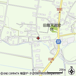 熊本県菊池市泗水町田島1891周辺の地図