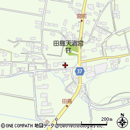 熊本県菊池市泗水町田島1909周辺の地図