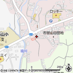 熊本県玉名市山田2198-8周辺の地図