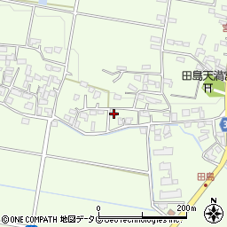 熊本県菊池市泗水町田島1884周辺の地図