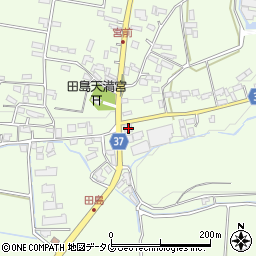 熊本県菊池市泗水町田島2162周辺の地図