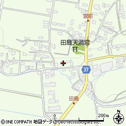 熊本県菊池市泗水町田島1903周辺の地図